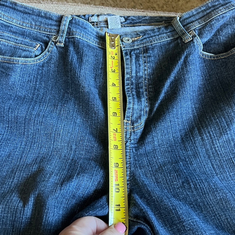 Chico’s Platinum Blue Denim Jeans 2.5 - Picture 4 of 7